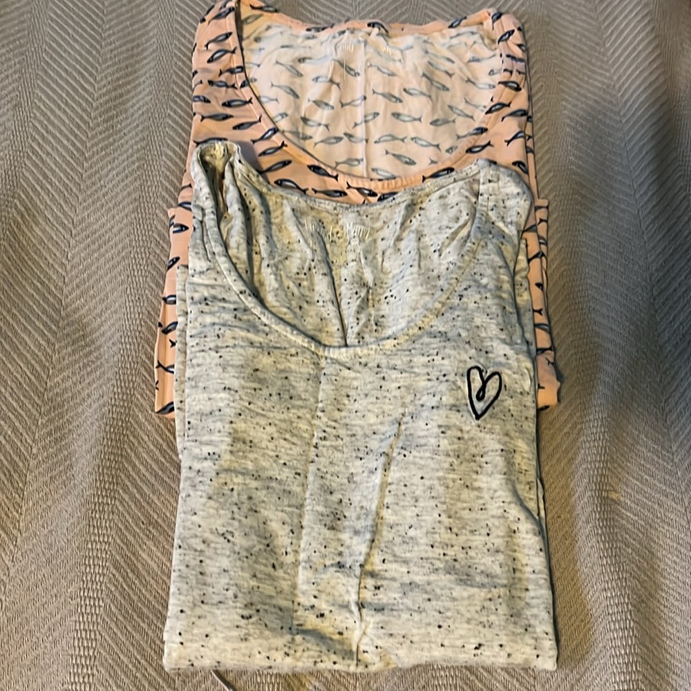 Latched Mama Boyfriend Nursing Swing Tanks